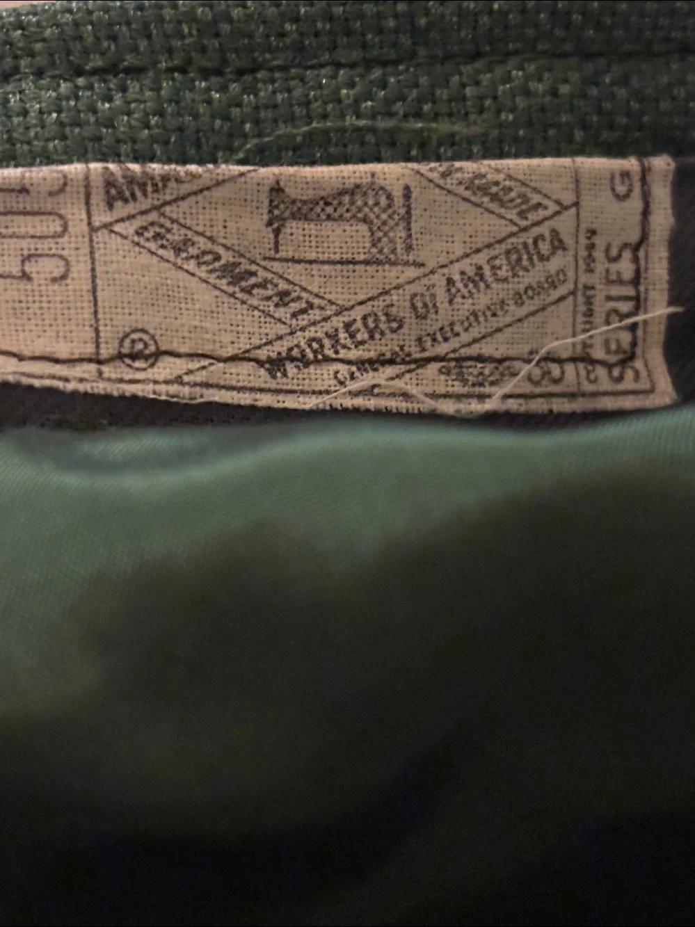Sterling & Hunt Jack Nicklaus green 36S (?) Blazer
